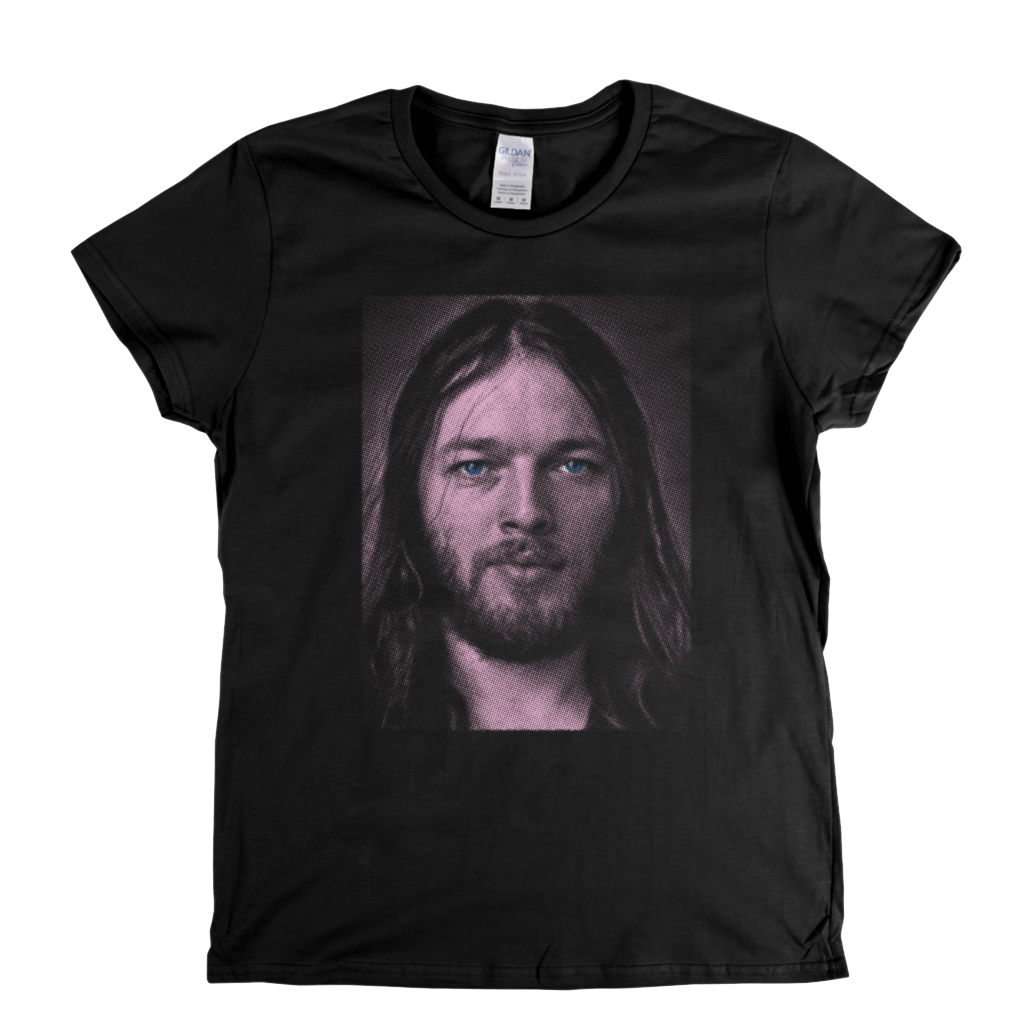 Dave Gilmour Blue Eyes Womens T-Shirt product image 2