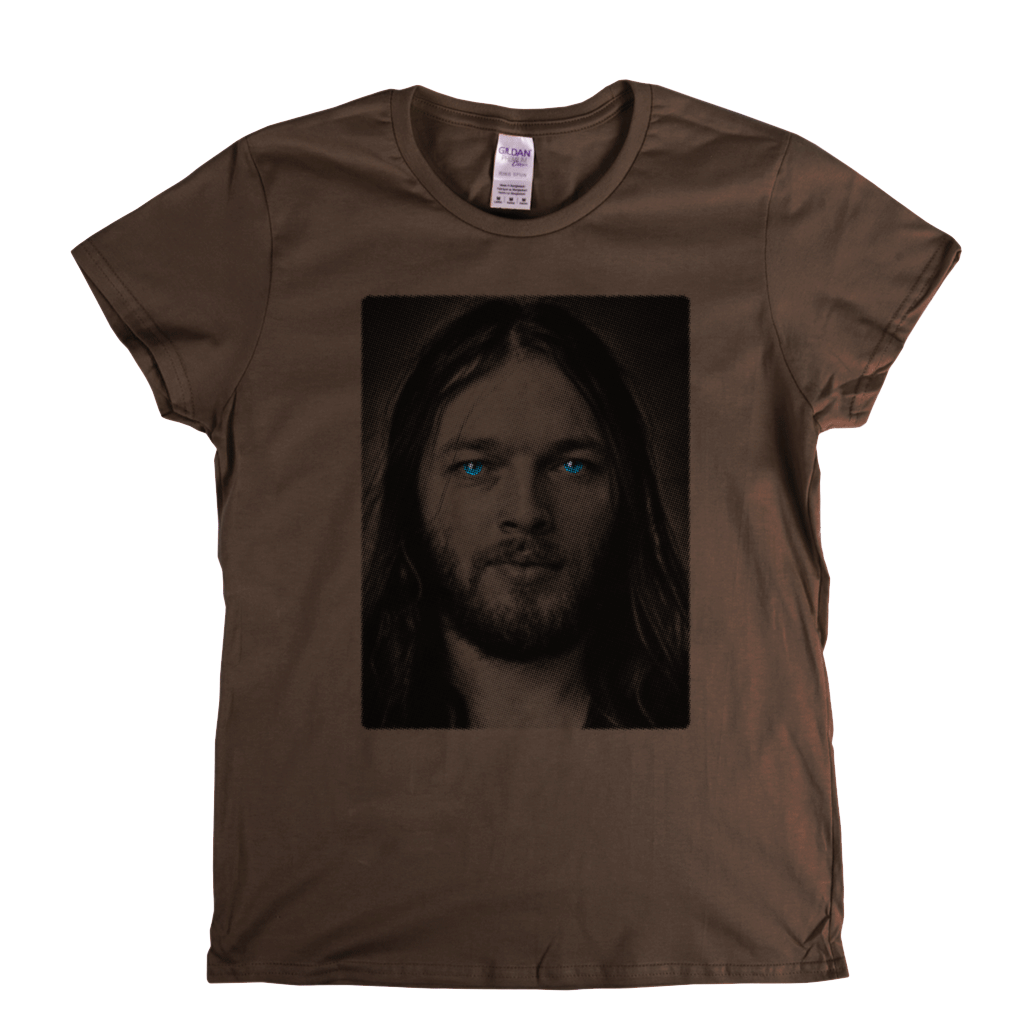 Dave Gilmour Blue Eyes Womens T-Shirt product image 3