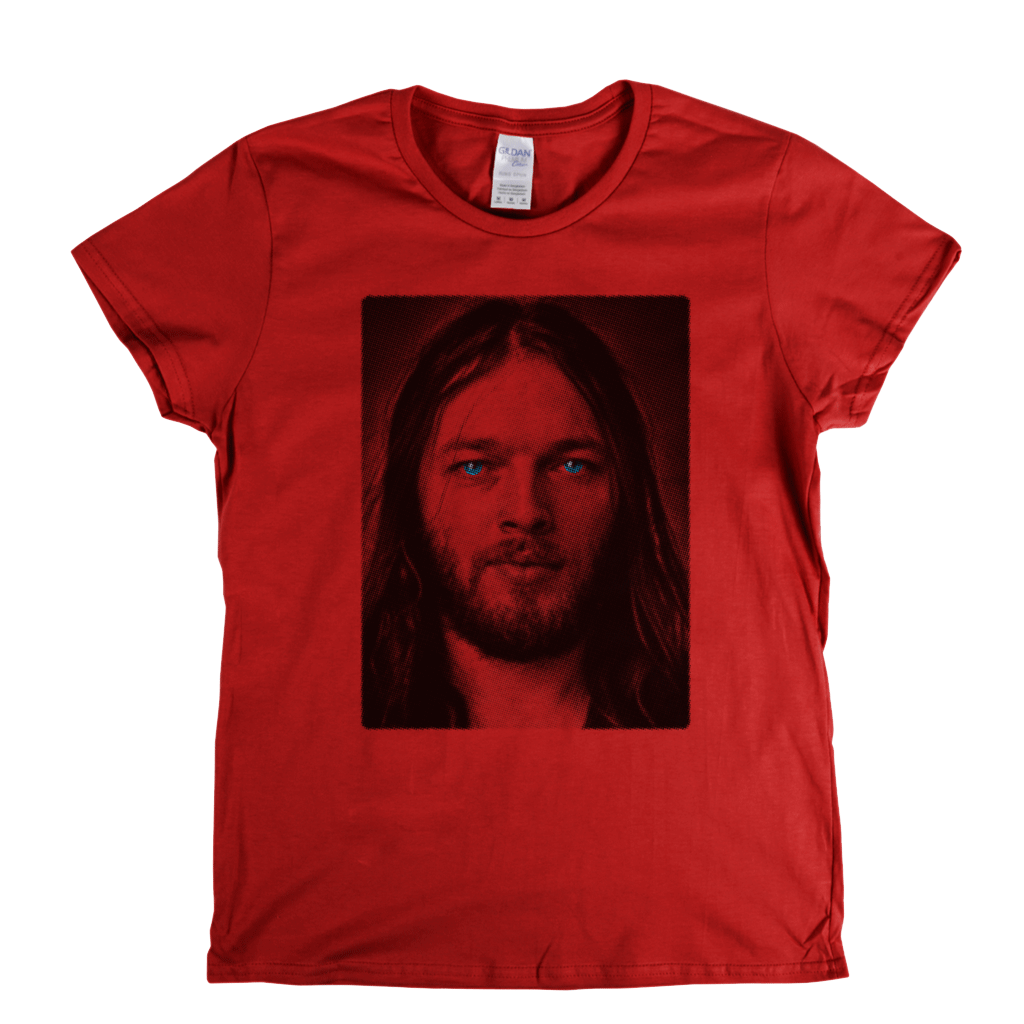 Dave Gilmour Blue Eyes Womens T-Shirt product image 4