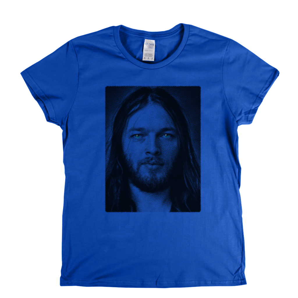 Dave Gilmour Blue Eyes Womens T-Shirt product image 5