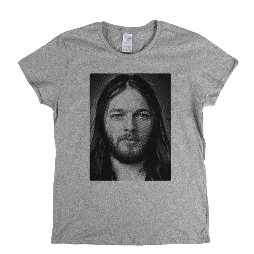 Dave Gilmour Blue Eyes Womens T-Shirt product image 6