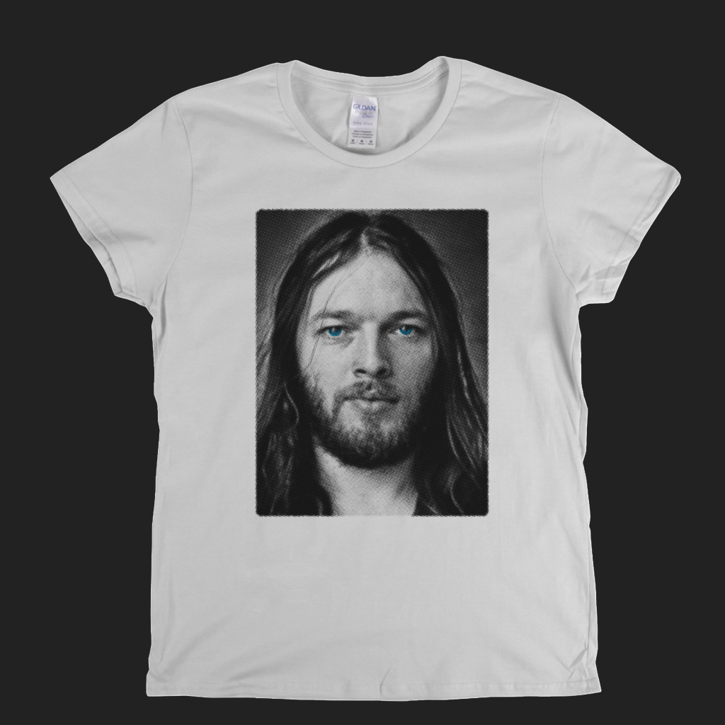 Dave Gilmour Blue Eyes Womens T-Shirt product image 7