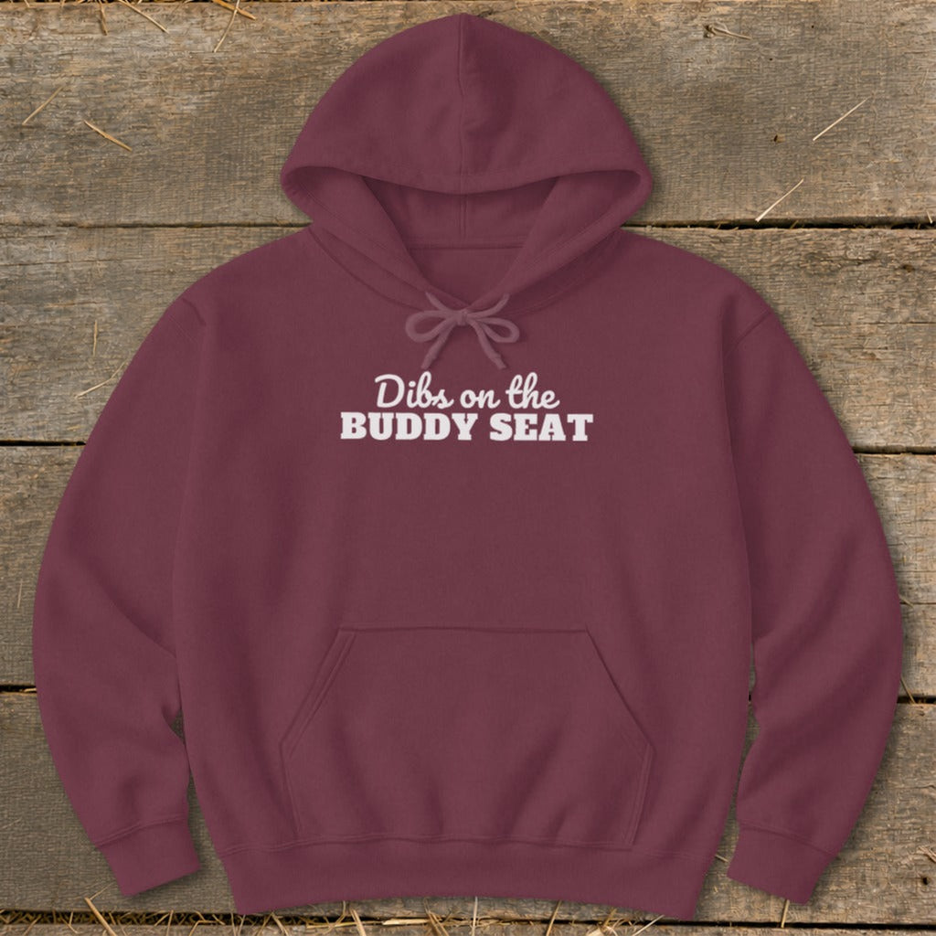 Dibs on the Buddy Seat Hoodie product image 1
