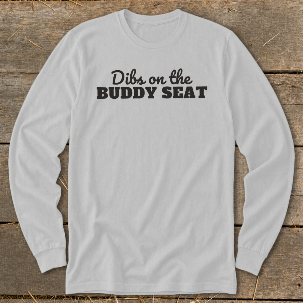 Dibs on the Buddy Seat Long Sleeve Tee product image 3