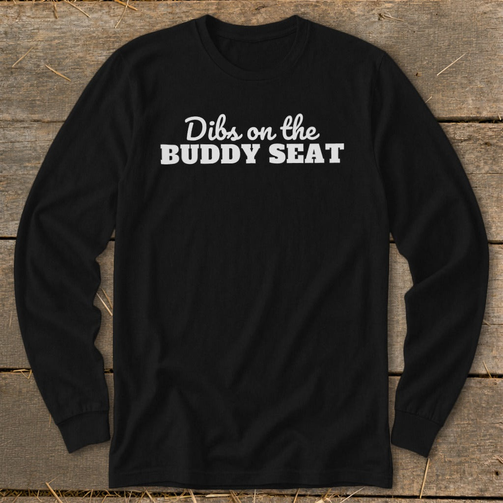 Dibs on the Buddy Seat Long Sleeve Tee product image 4
