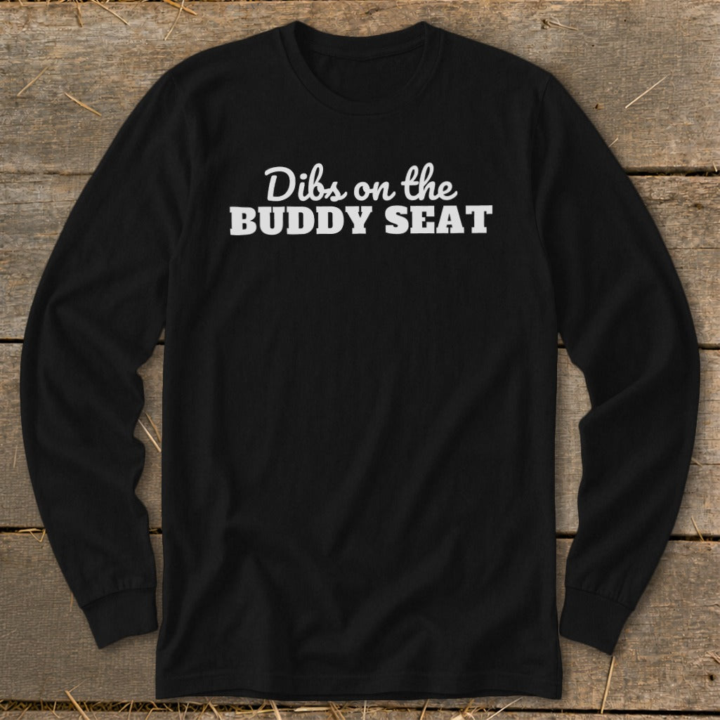 Dibs on the Buddy Seat Long Sleeve Tee product image 4