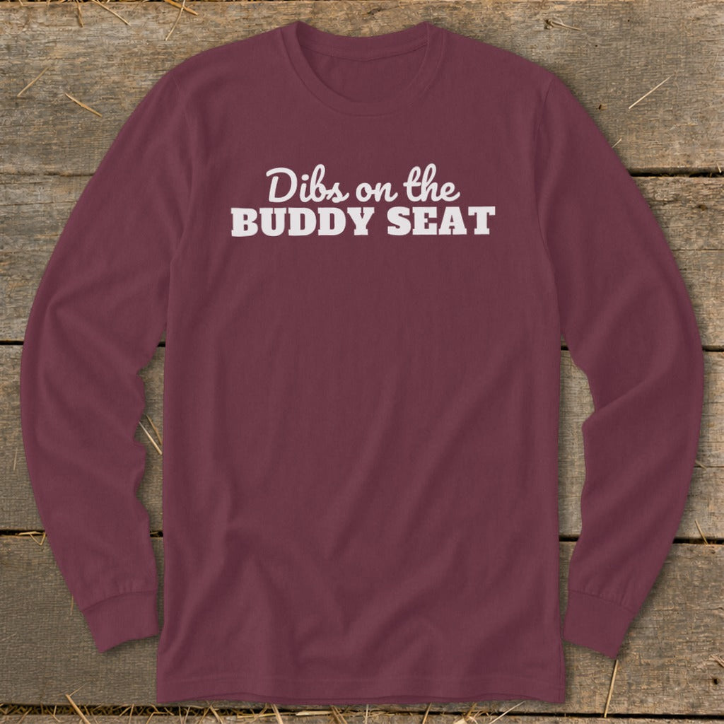 Dibs on the Buddy Seat Long Sleeve Tee product image 5