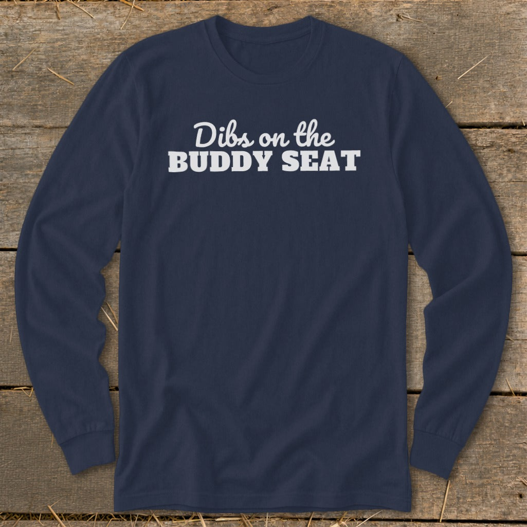 Dibs on the Buddy Seat Long Sleeve Tee product image 6