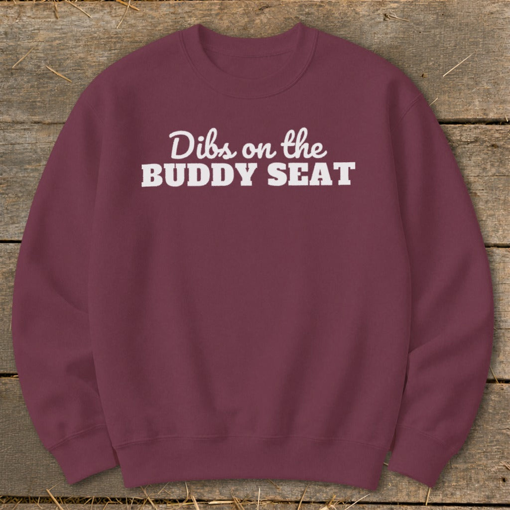 Dibs on the Buddy Seat Sweatshirt product image 1