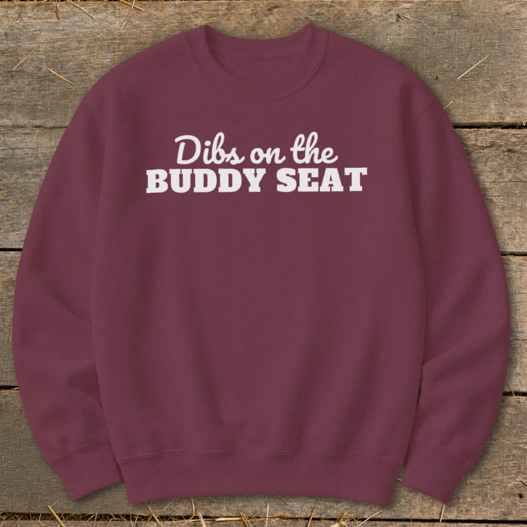 Dibs on the Buddy Seat Sweatshirt product image 1