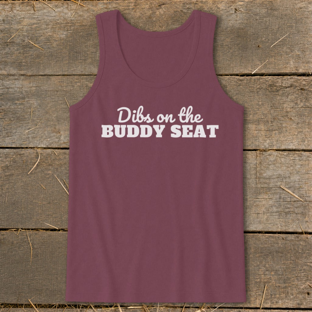Dibs on the Buddy Seat Tank Top