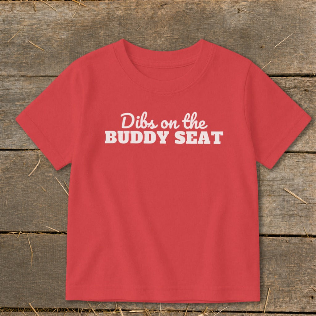 Dibs on the Buddy Seat Toddler Tee product image 7