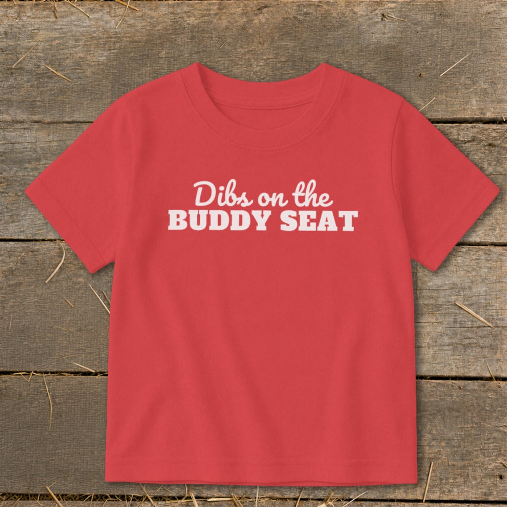Dibs on the Buddy Seat Toddler Tee product image 7