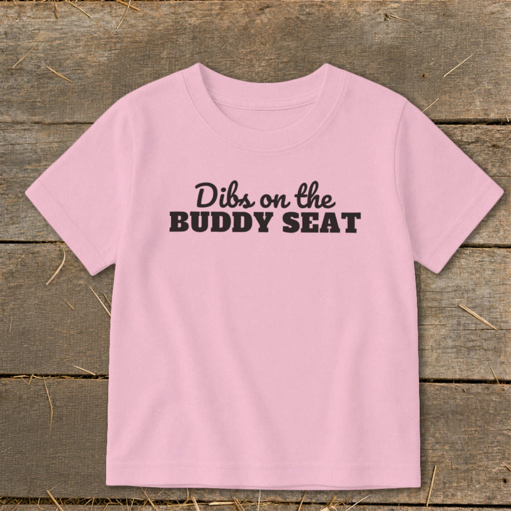 Dibs on the Buddy Seat Toddler Tee product image 9