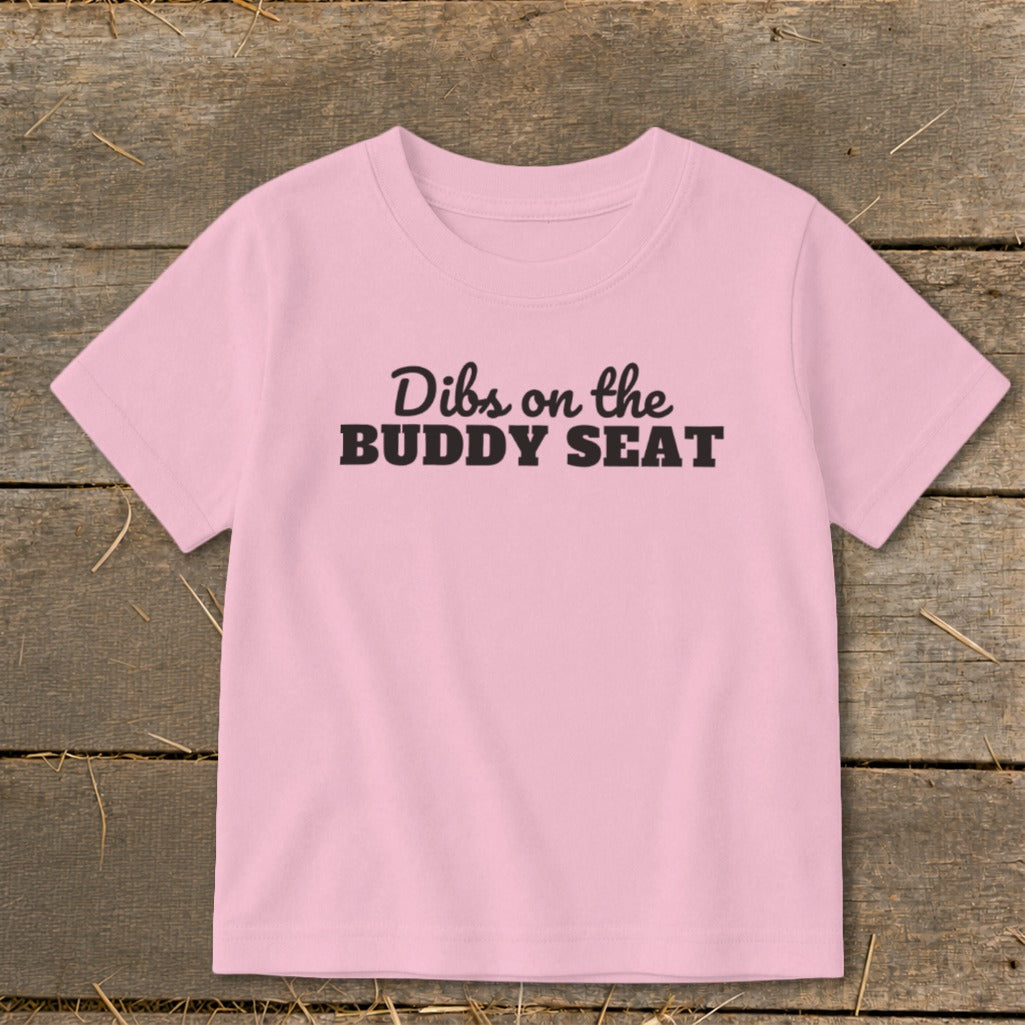 Dibs on the Buddy Seat Toddler Tee product image 9