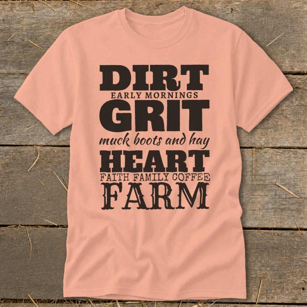 Dirt Grit Heart Farm Classic Tee product image 4