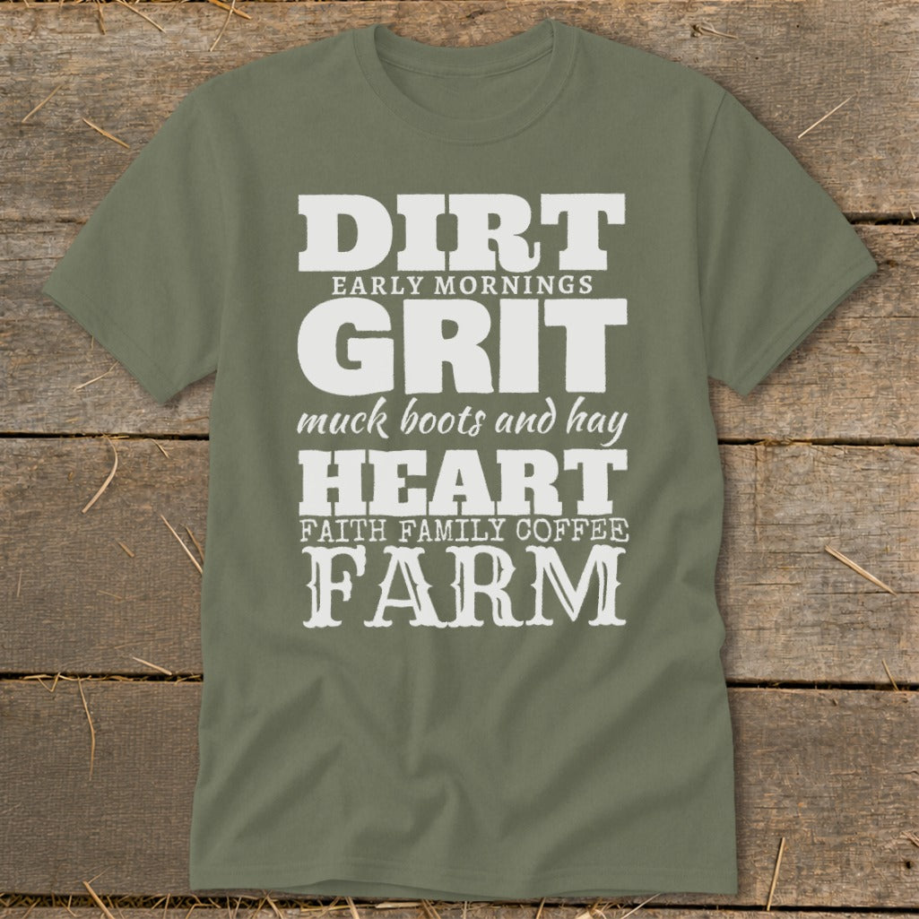 Dirt Grit Heart Farm Classic Tee product image 5