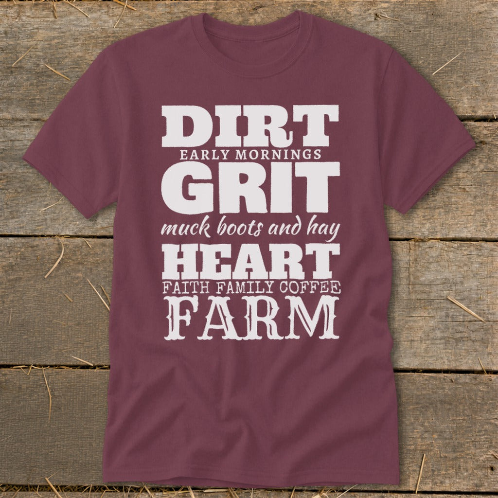 Dirt Grit Heart Farm Classic Tee product image 7