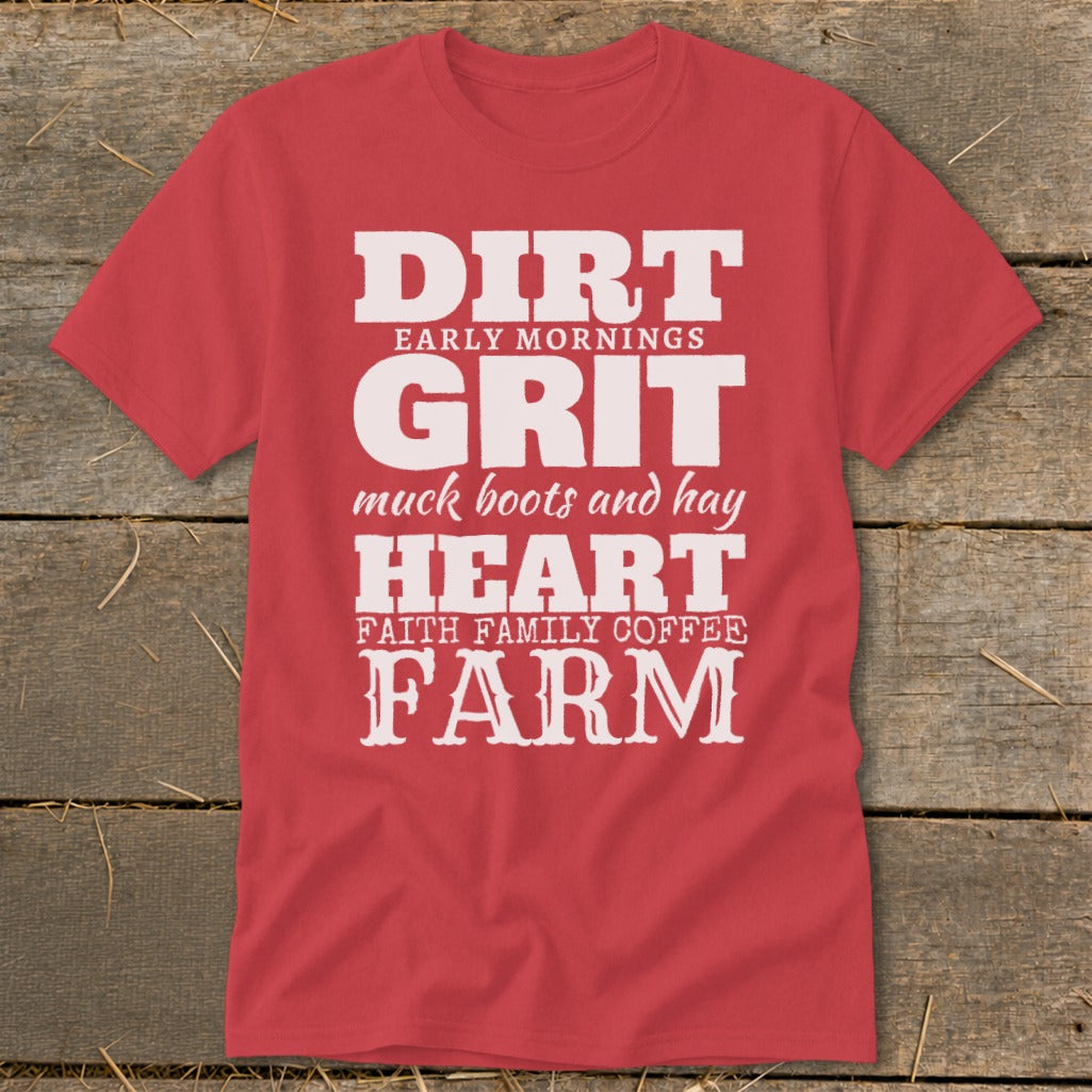Dirt Grit Heart Farm Classic Tee product image 9