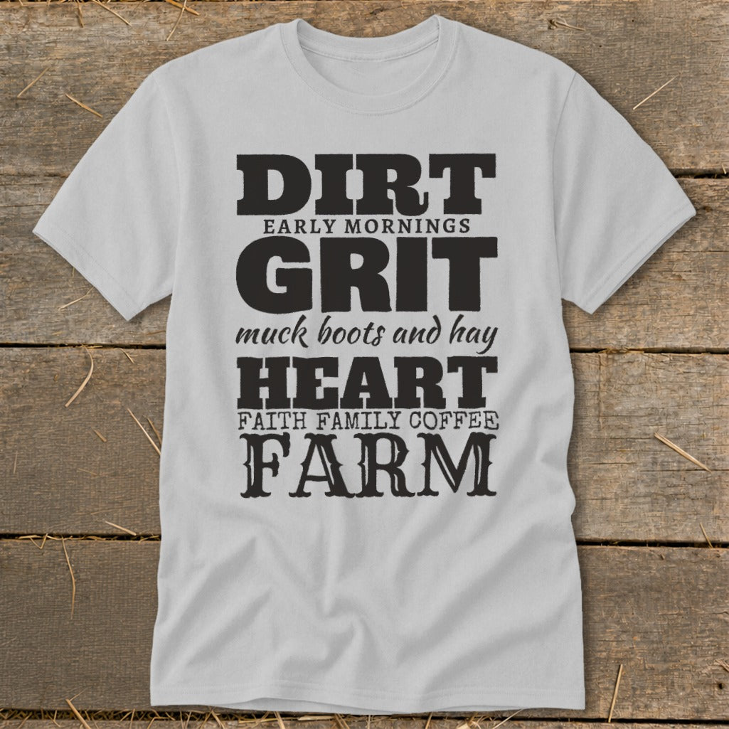 Dirt Grit Heart Farm Classic Tee product image 1