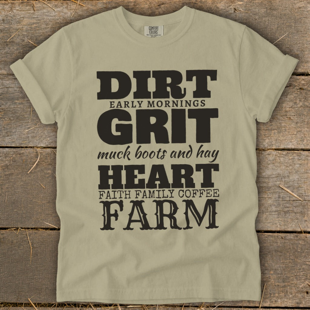 Dirt Grit Heart Farm Signature Tee product image 3