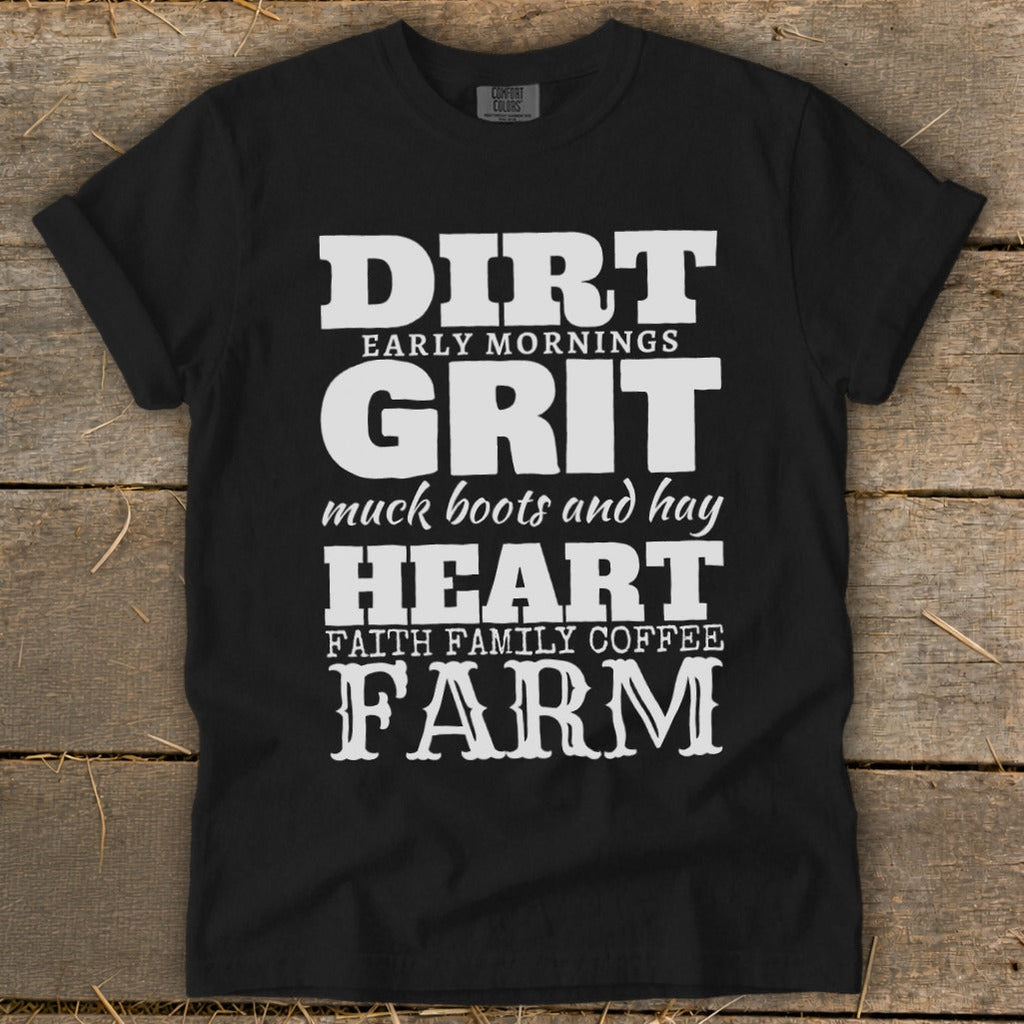 Dirt Grit Heart Farm Signature Tee product image 4