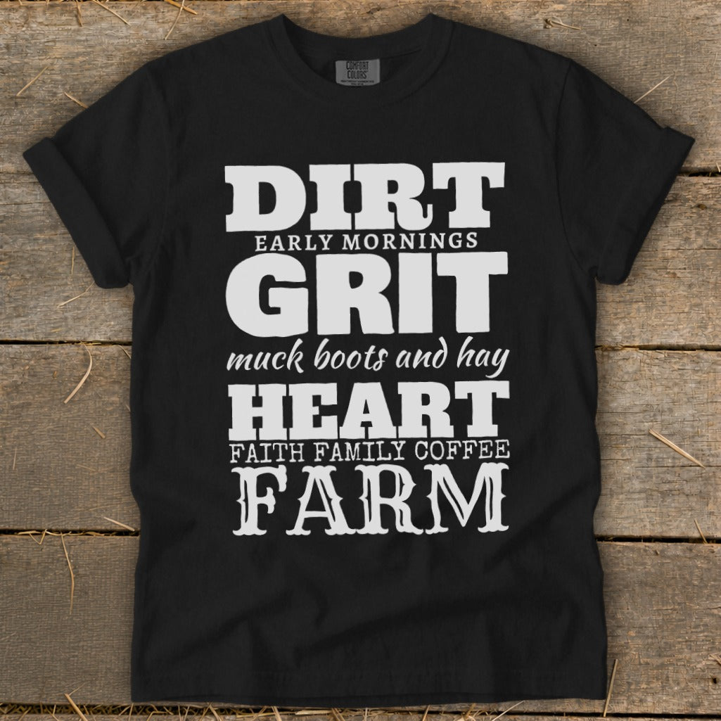 Dirt Grit Heart Farm Signature Tee product image 4