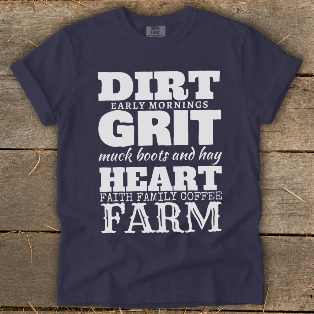 Dirt Grit Heart Farm Signature Tee product image 5