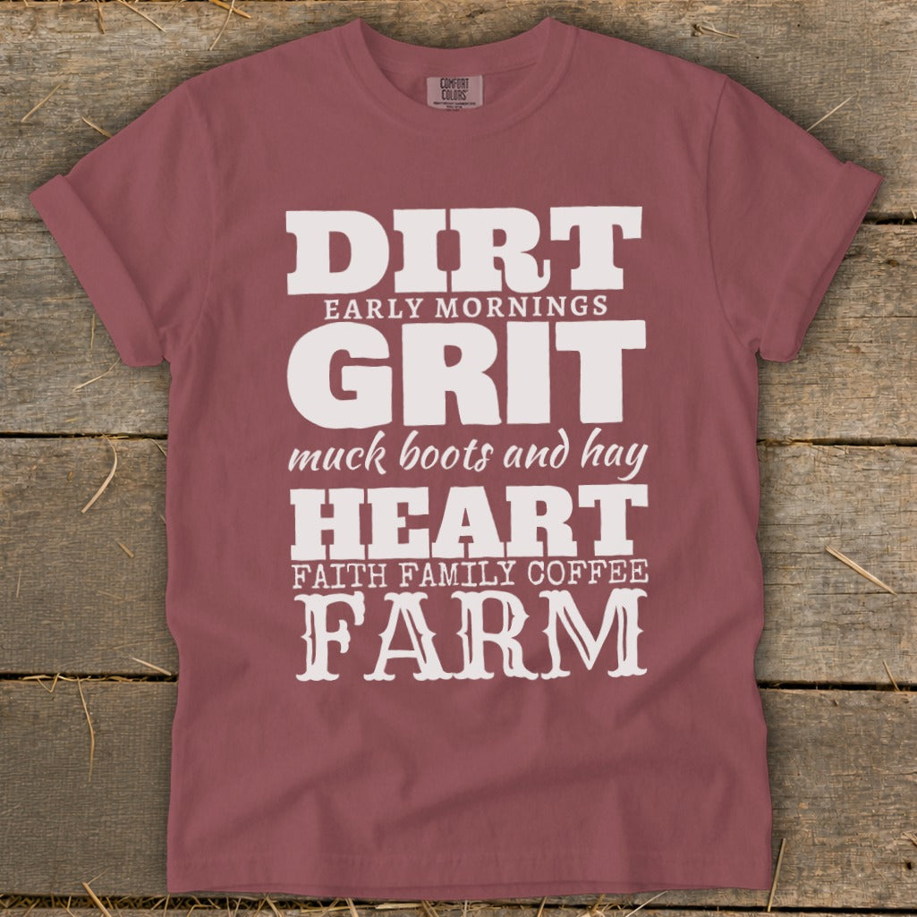 Dirt Grit Heart Farm Signature Tee product image 6