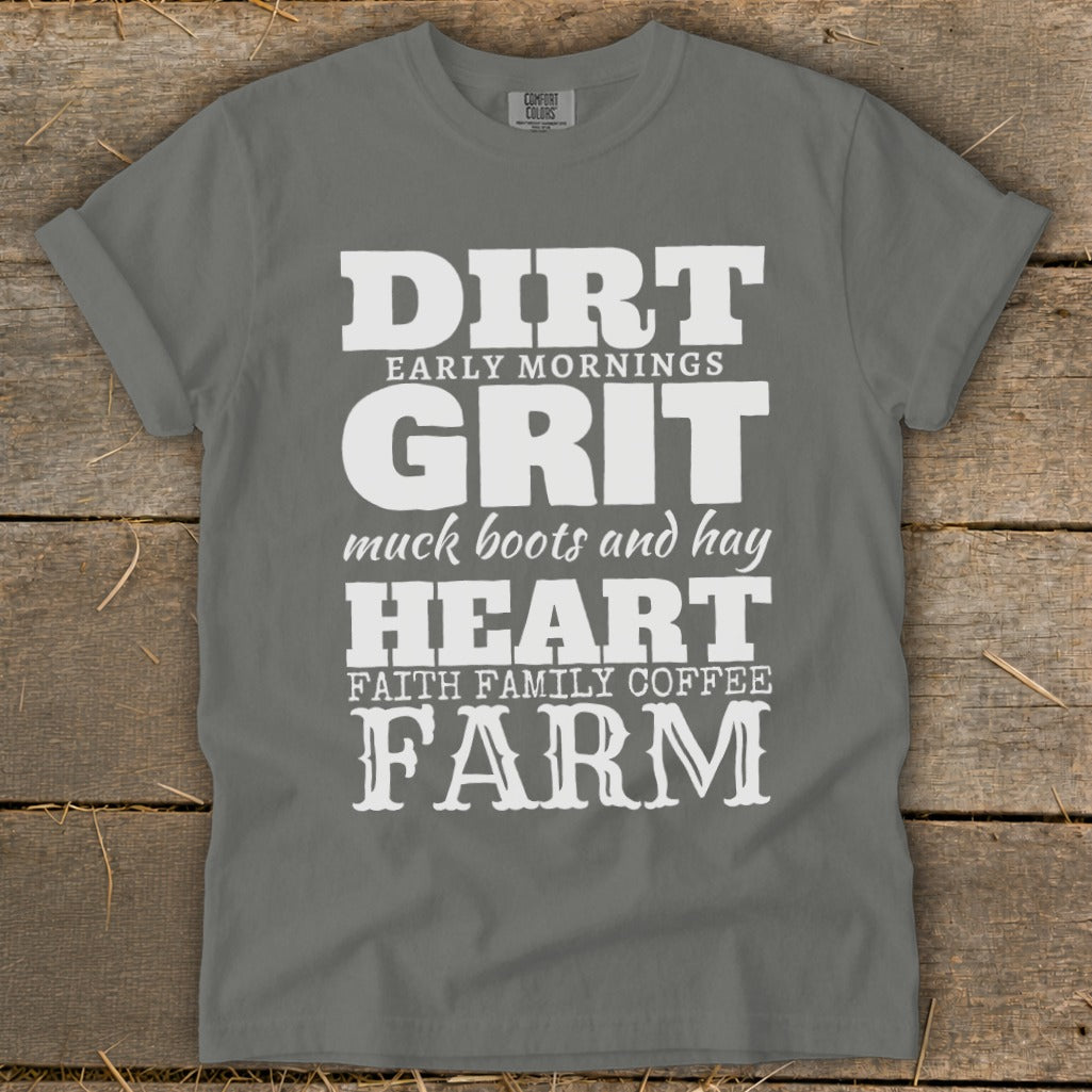 Dirt Grit Heart Farm Signature Tee product image 9