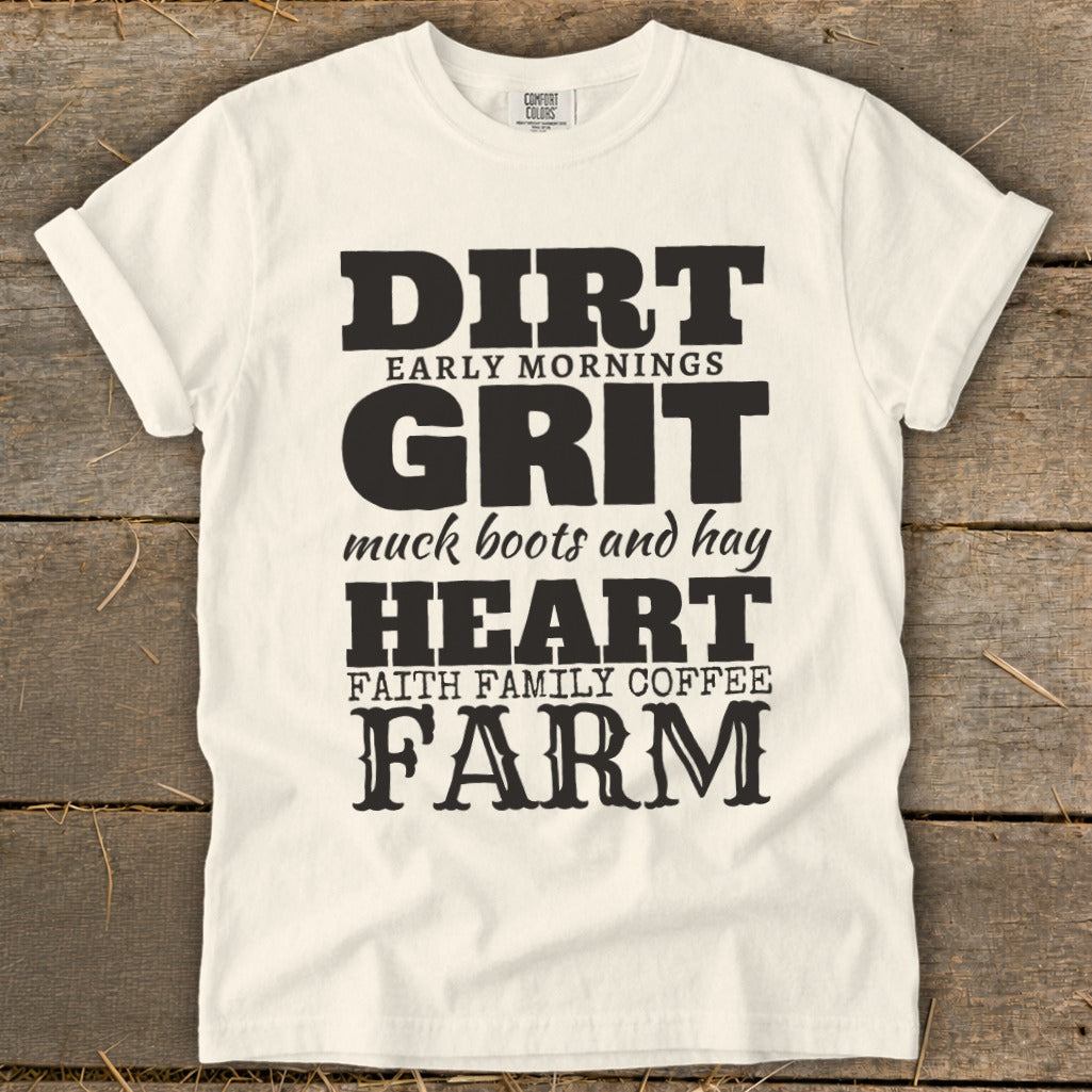 Dirt Grit Heart Farm Signature Tee product image 1