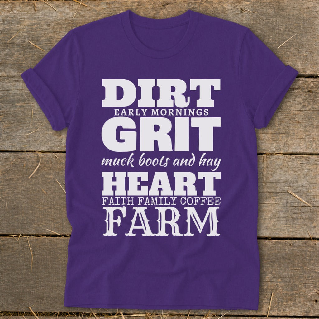 Dirt Grit Heart Farm Softstyle Tee product image 10