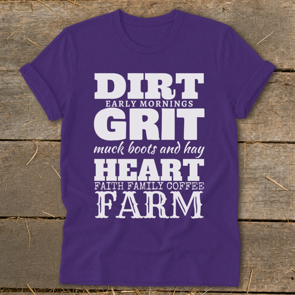 Dirt Grit Heart Farm Softstyle Tee product image 10