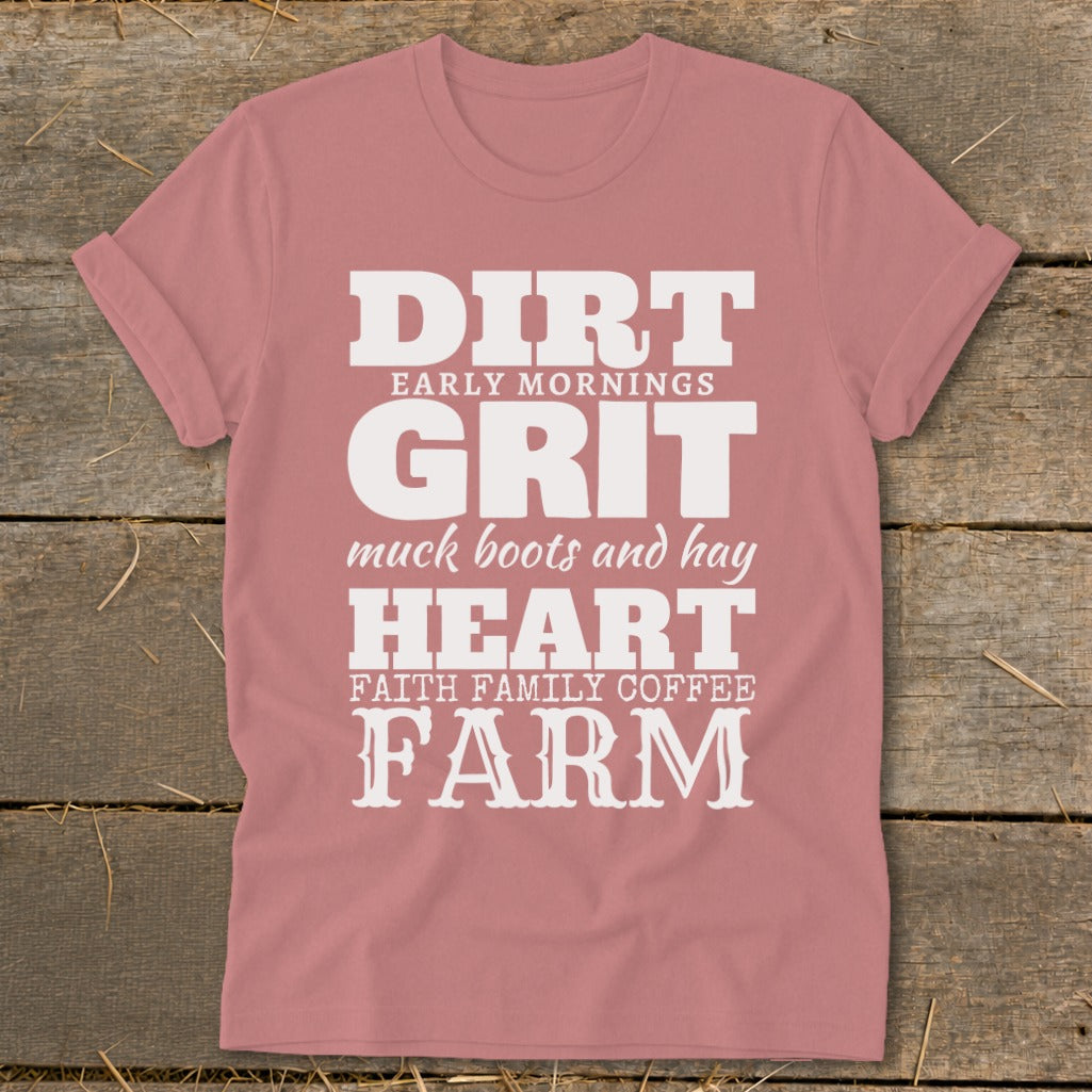 Dirt Grit Heart Farm Softstyle Tee product image 8