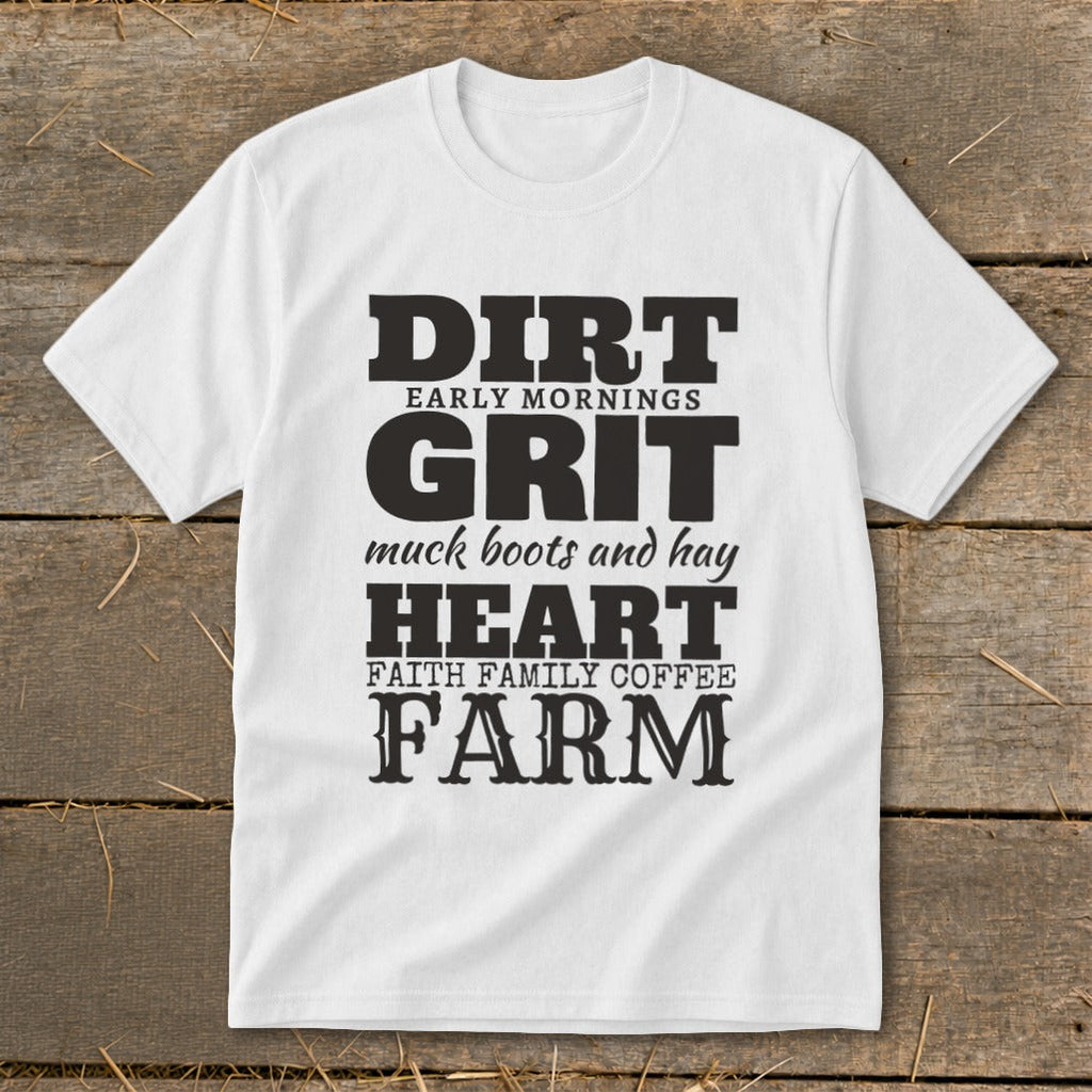 Dirt Grit Heart Farm Youth Tee product image 2