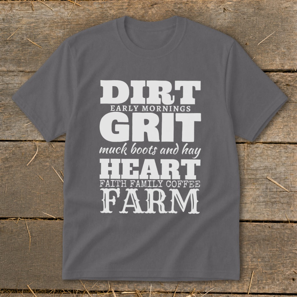 Dirt Grit Heart Farm Youth Tee product image 3