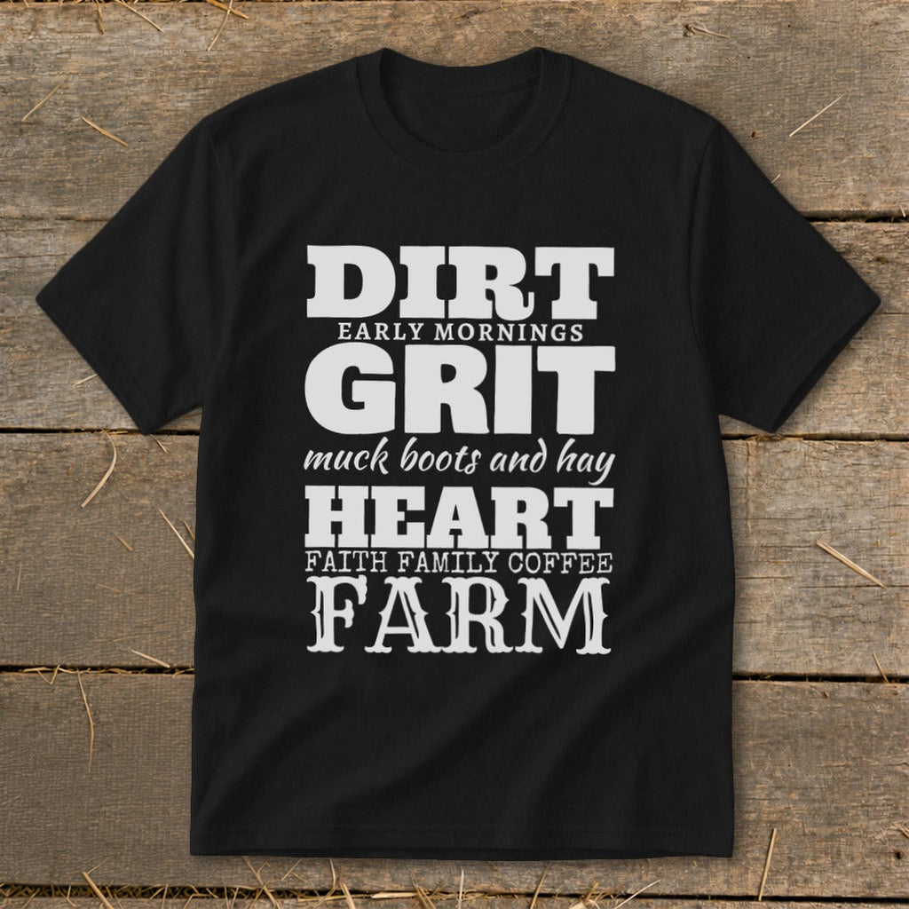Dirt Grit Heart Farm Youth Tee product image 4