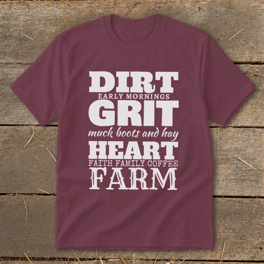 Dirt Grit Heart Farm Youth Tee product image 5