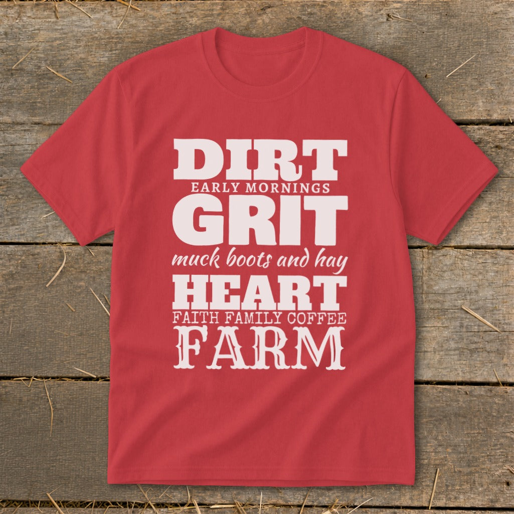 Dirt Grit Heart Farm Youth Tee product image 7