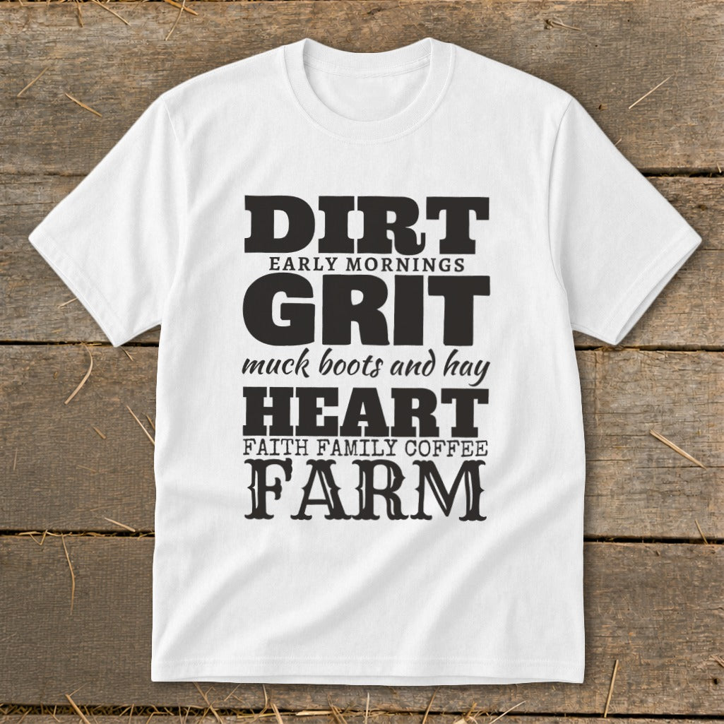 Dirt Grit Heart Farm Youth Tee product image 8