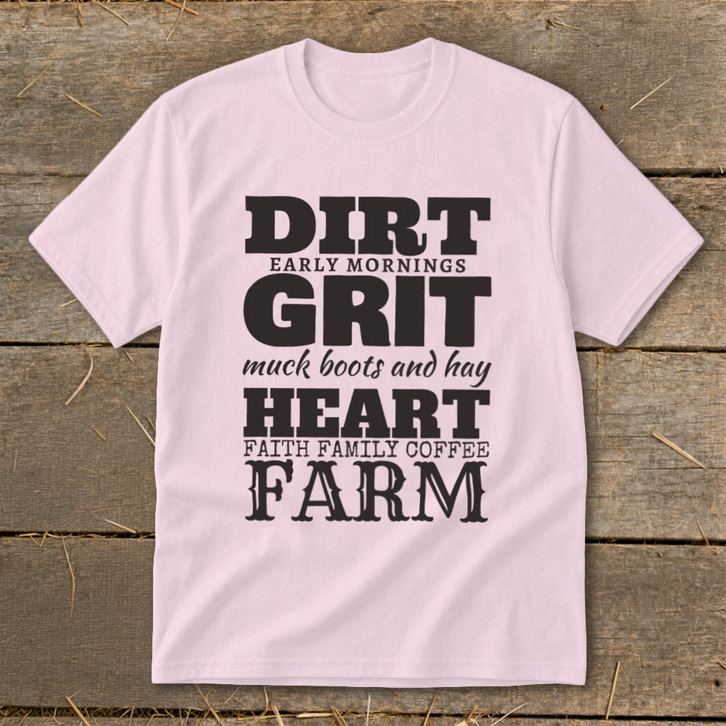 Dirt Grit Heart Farm Youth Tee product image 9