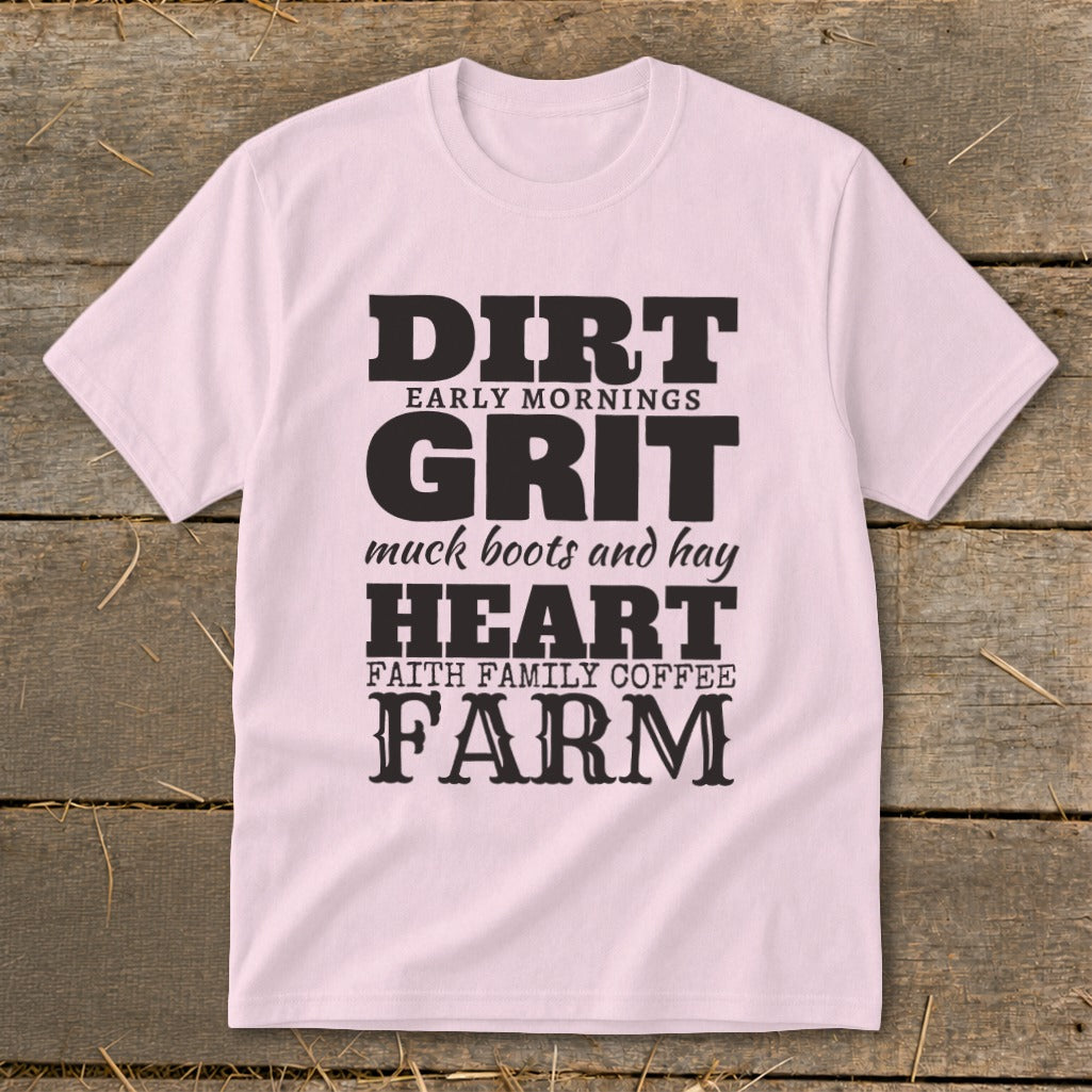 Dirt Grit Heart Farm Youth Tee product image 9