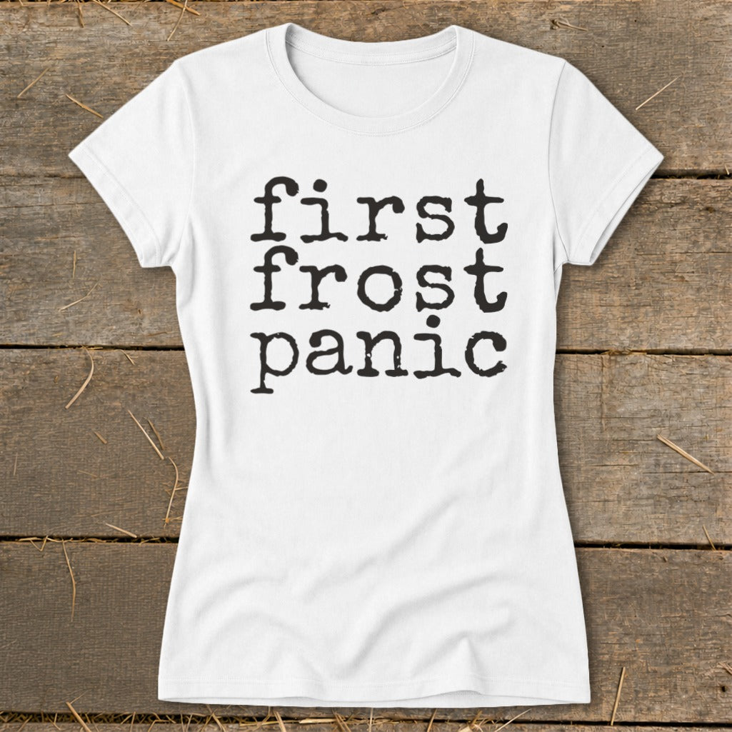 First Frost Panic Ladies Tee product image 2