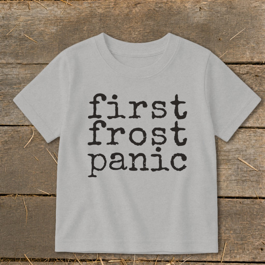 First Frost Panic Toddler Tee product image 2