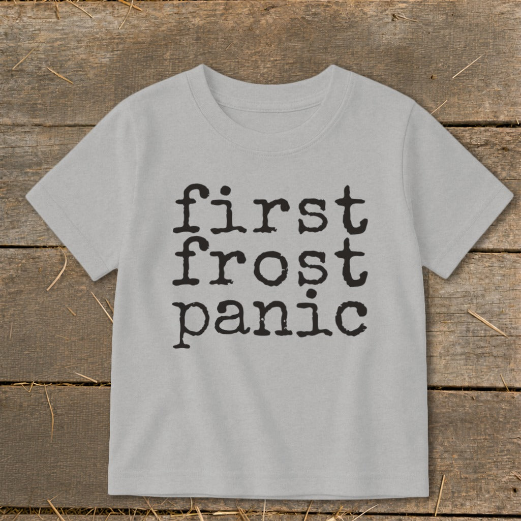 First Frost Panic Toddler Tee product image 2