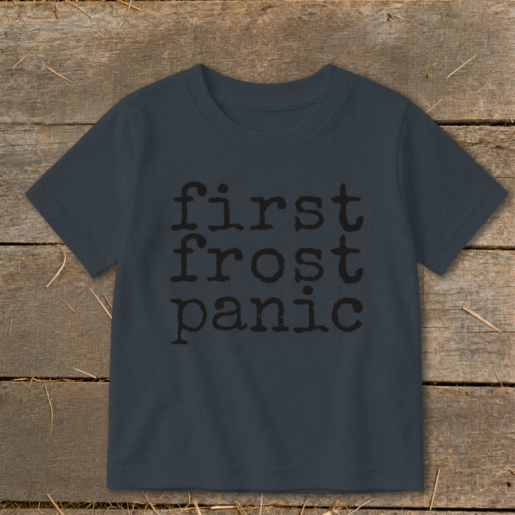 First Frost Panic Toddler Tee product image 4