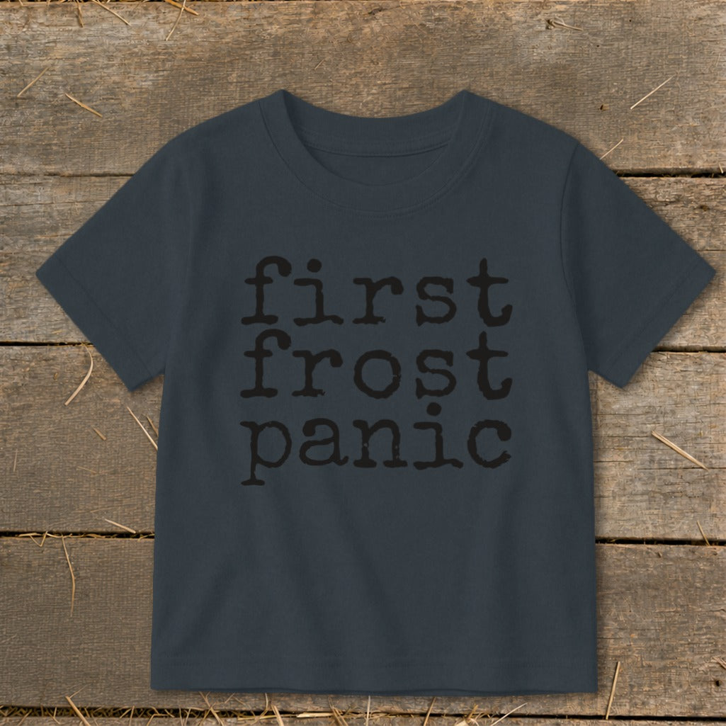 First Frost Panic Toddler Tee product image 4