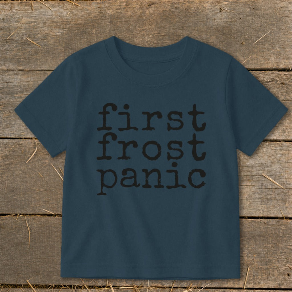 First Frost Panic Toddler Tee product image 5