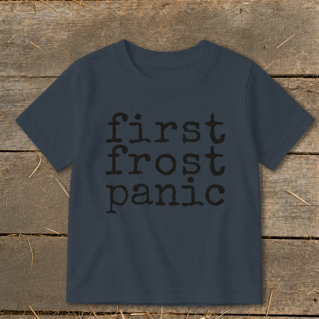 First Frost Panic Toddler Tee product image 7