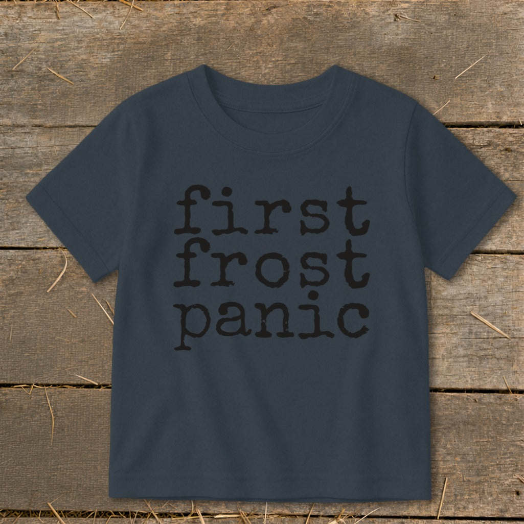 First Frost Panic Toddler Tee product image 7
